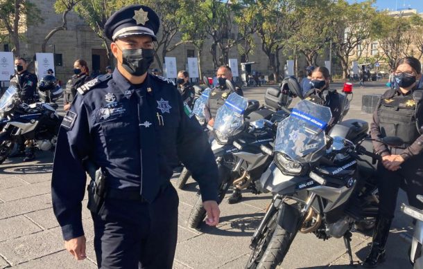 Entregan motopatrullas para la Policía de Guadalajara