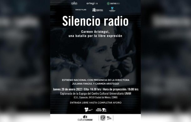 Alistan estreno de la película “Silencio Radio”