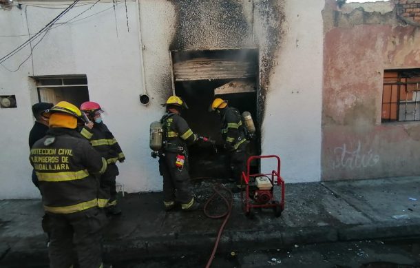 Incendio destruye tostadería en la colonia Del Fresno