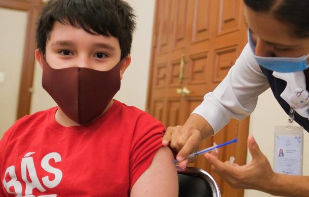 Menores de 12 años ya serán vacunados contra Covid-19 en México