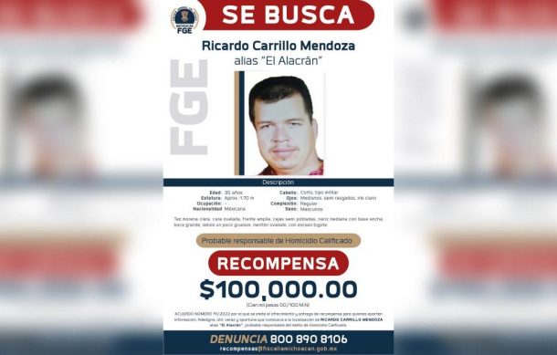 Fiscalía de Michoacán identifica a presunto asesino de alcalde de Aguililla