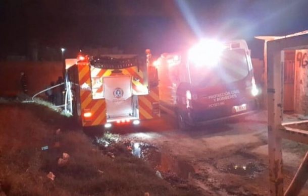 Fuego destruye chozas de cartón, madera y lámina en la Floresta del Colli