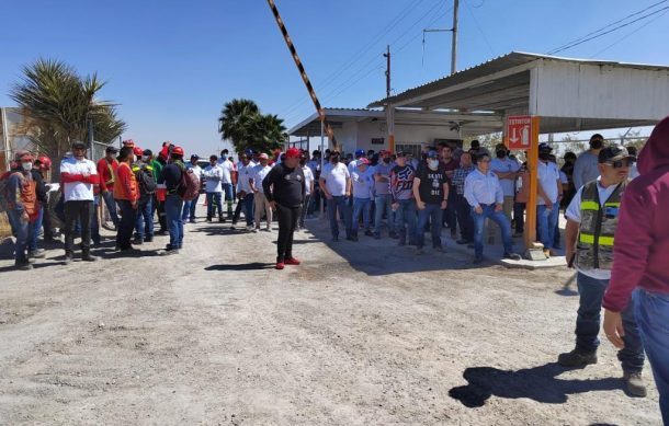 Estalla la huelga en mina La Platoza en Durango