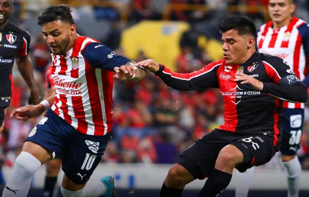 Con gol al minuto 90, Atlas empata 1-1 el Clásico Tapatío ante Chivas