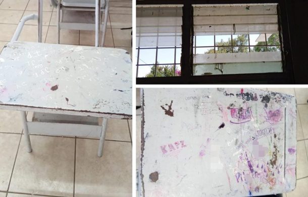 En deplorables condiciones trabaja la Secundaria 94 en Paraísos de El Colli