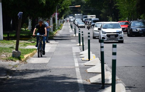 Rodada en defensa de la ciclovía de avenida Guadalupe