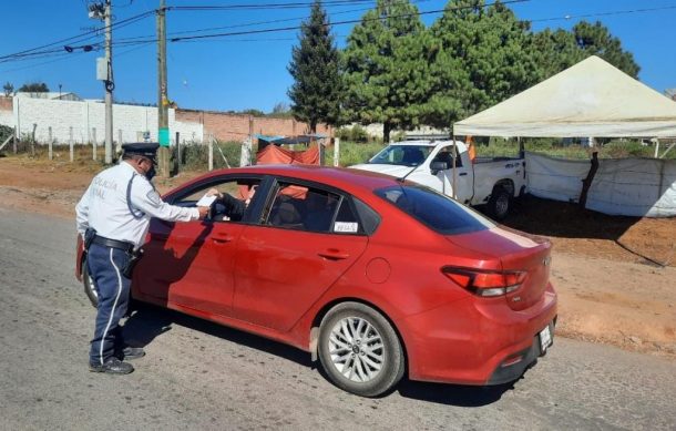 Instalará Policía Vial módulos carreteros en todo el estado