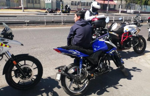 Automovilistas celebran operativos contra motociclistas