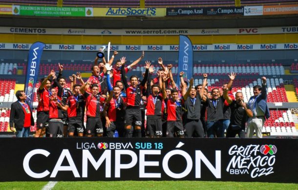 Atlas y América se llevan títulos juveniles de la Liga MX