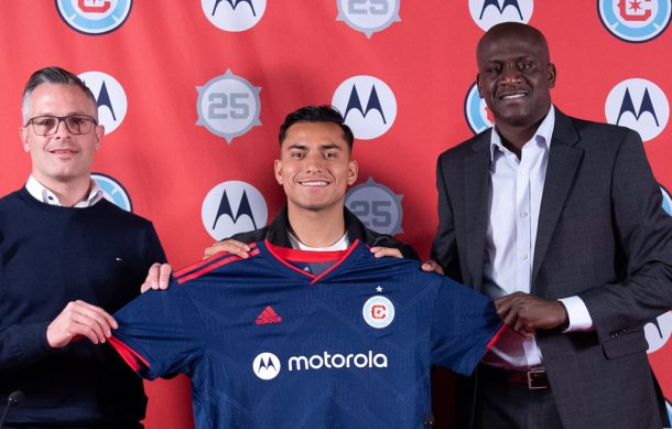 Jairo Torres fue presentado con el Chicago Fire