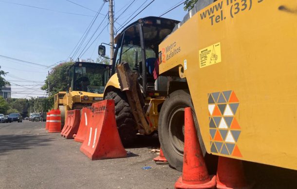 Continúa el reencarpetamiento de la avenida Hidalgo