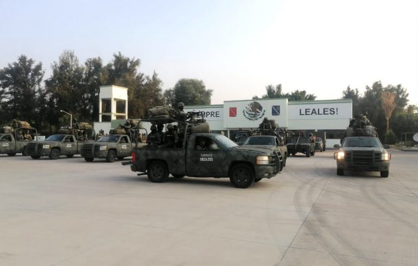Llegan refuerzos militares para la seguridad en la ZMG