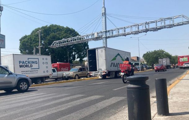 Había antes un puente peatonal en el lugar donde esta mañana murió atropellado un adolescente