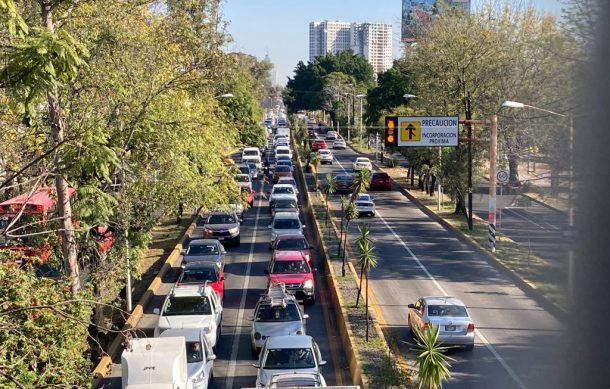 Caótica la vialiad en el Día de las Madres