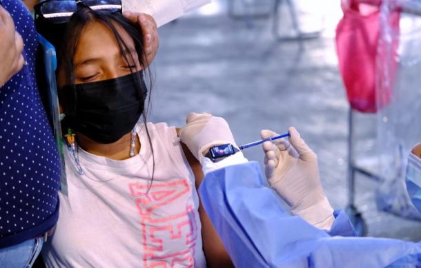 Vacunan a 121 mil niños contra el Covid-19 la semana pasada