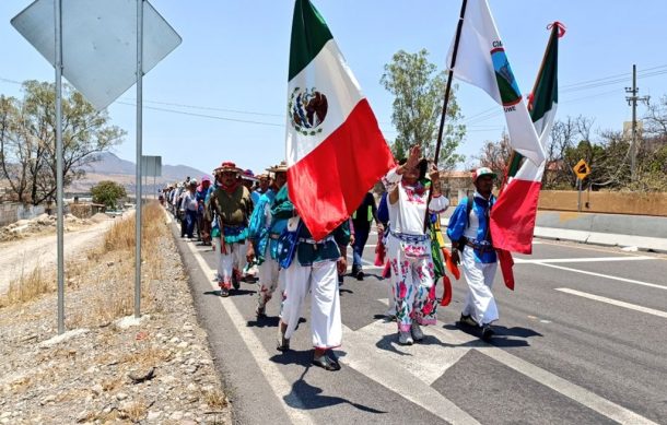 Caravana de la dignidad wixárika llegó a la Zona Metropolitana de Guadalajara
