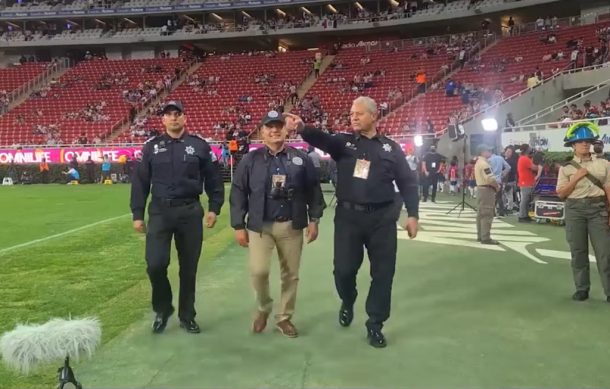 Saldo blanco tras operativo por el partido Chivas vs Atlas