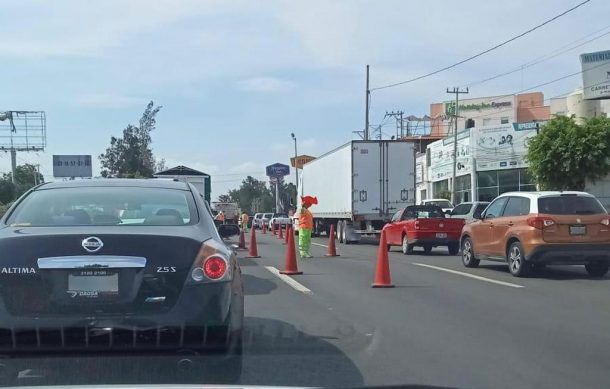 De nada sirvió reencarpetamiento de SCT en la carretera a Chapala