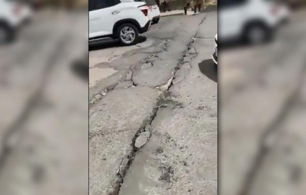 Se registra desplazamiento de falla geológica en Ciudad Guzmán; hay varias viviendas con daños