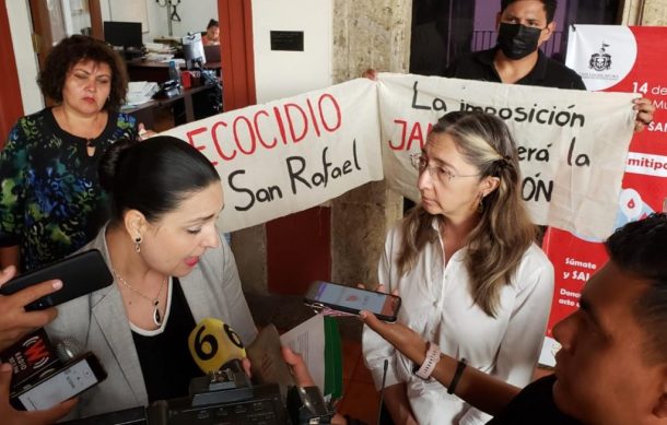 Vecinos de Jardines de la Paz piden intercesión de diputados para frenar ecocidio en el Parque San Rafael