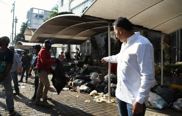 Molesta a Lemus que Alcalde de Tlajomulco tirara basura en Guadalajara