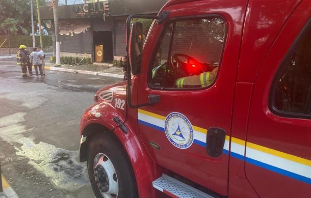 Se registra conato de incendio en restaurante de la zona Minerva