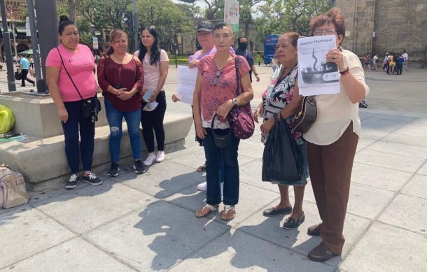 Comerciantes de Plaza Guadalajara acusan a Lemus de ofrecer falsas promesas