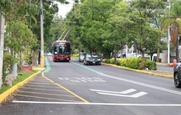 Genera caos el balizamiento del carril BusBici por avenida Hidalgo