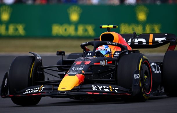 Se le escapa podio a Checo Pérez; Rusell gana el GP de Brasil