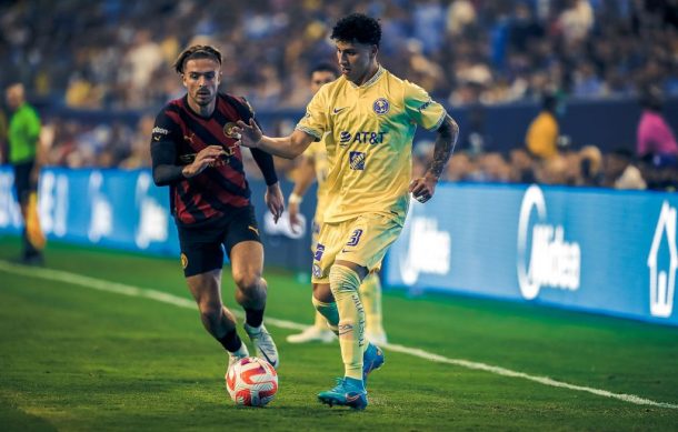 América pierde en amistoso ante el Manchester City