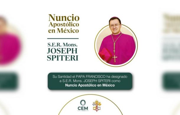 Designan a Joseph Spiteri como nuncio apostólico en México