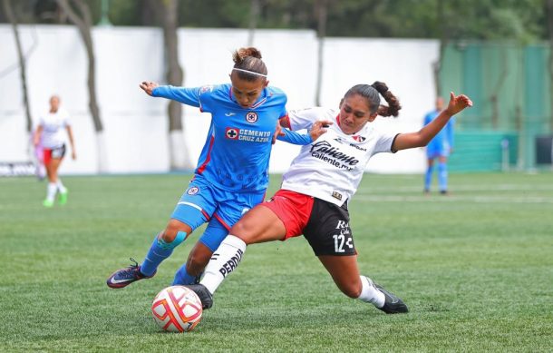 Atlas femenil consigue empate en su visita a Cruz Azul