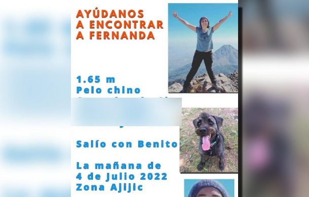 Localizan con vida a joven desaparecida en cerros de Ajijic