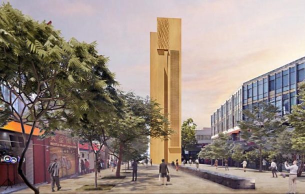 Lemus defiende construcción de escultura en Paseo Alcalde
