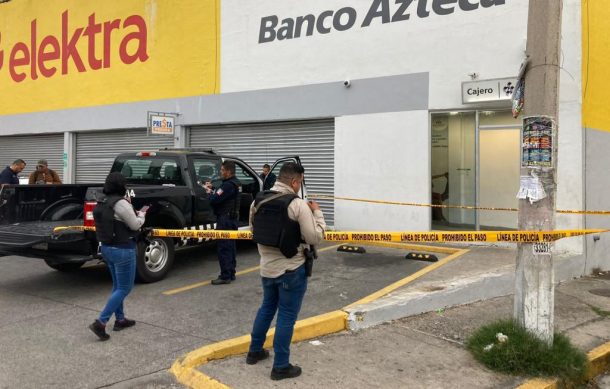 Vandalizan cajero automático en El Sauz