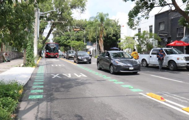 Inicia operaciones el carril BusBici en avenida Hidalgo