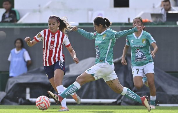 Chivas se consolida en el liderato del Torneo Femenil
