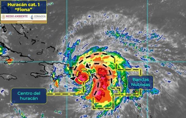 Huracán “Fiona” toca tierra en República Dominicana