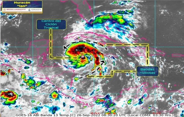 Se forma el huracán “Ian” muy cerca de Cuba