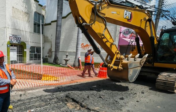 Inicia repavimentación de avenida Río Nilo