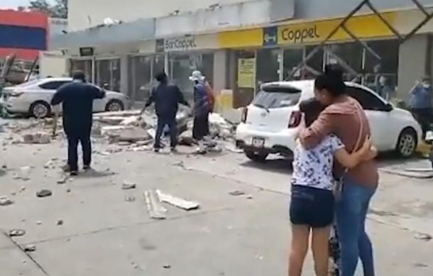 Sismo deja dos muertos y daños importantes en Colima