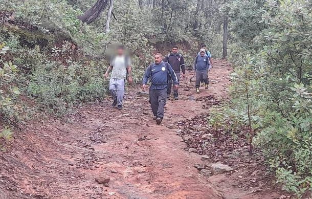 Localizan a hombre extraviado en el Cerro Viejo de Tlajomulco