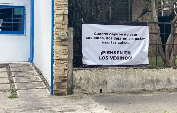 Exigen vecinos de Casa Jalisco a UdeG que detengan manifestaciones