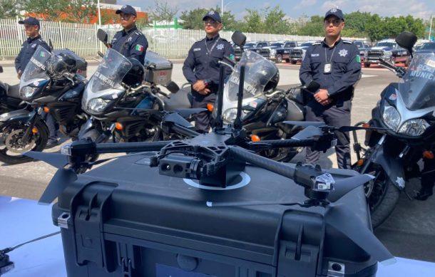 Adoptan drones para la vigilancia de Zapopan
