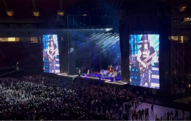 Espectacular concierto ofrece Guns N’ Roses en Guadalajara