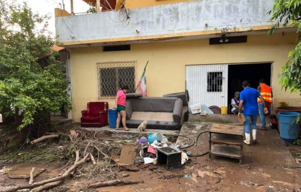 Daños en 164 viviendas de La Huerta, saldo final de las lluvias