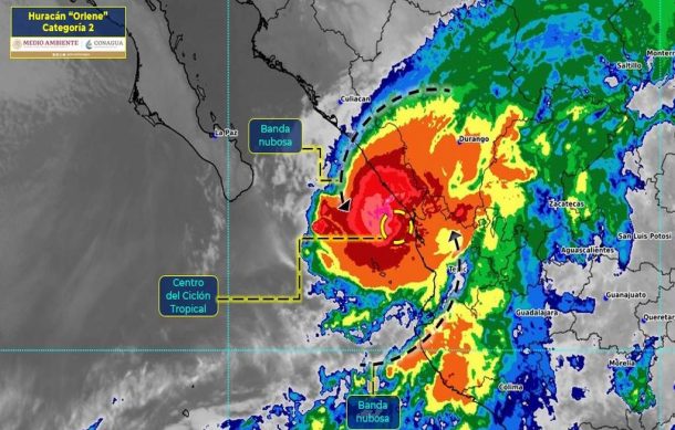 “Orlene” tocará tierra entre Sinaloa y Nayarit