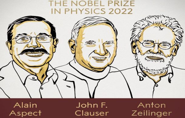 Revelan a los ganadores del Premio Nobel de Física 2022