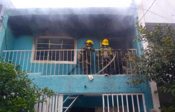 Se quema casa en la colonia San Miguel de Huentitán de Guadalajara