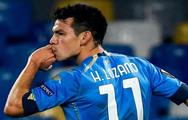 Nápoles con el “Chucky” Lozano gana y sigue de líder en Italia
